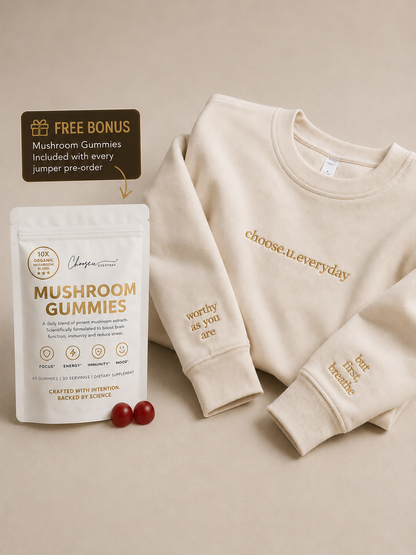 Signature Jumpers (pre-order) + FREE Mushroom Bag